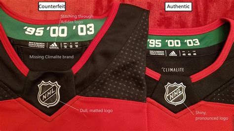 how to tell a fake adidas nhl jersey|adidas devils jersey authenticity.